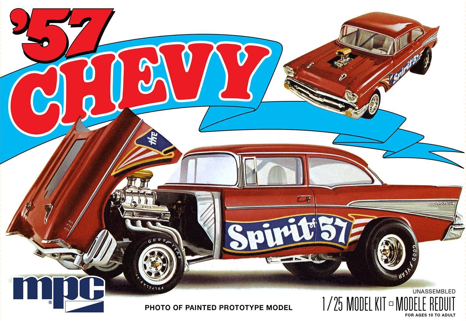 MPC Model Kits 1/25 1957 Chevy Flip Nose "Spirit Of 57" Fall 2018 on